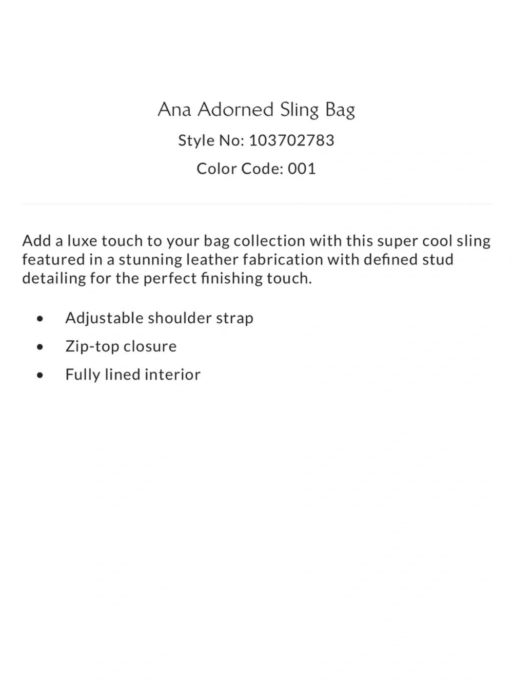 Free people Ana Adorned Sling Bag - Picture 5 of 6
